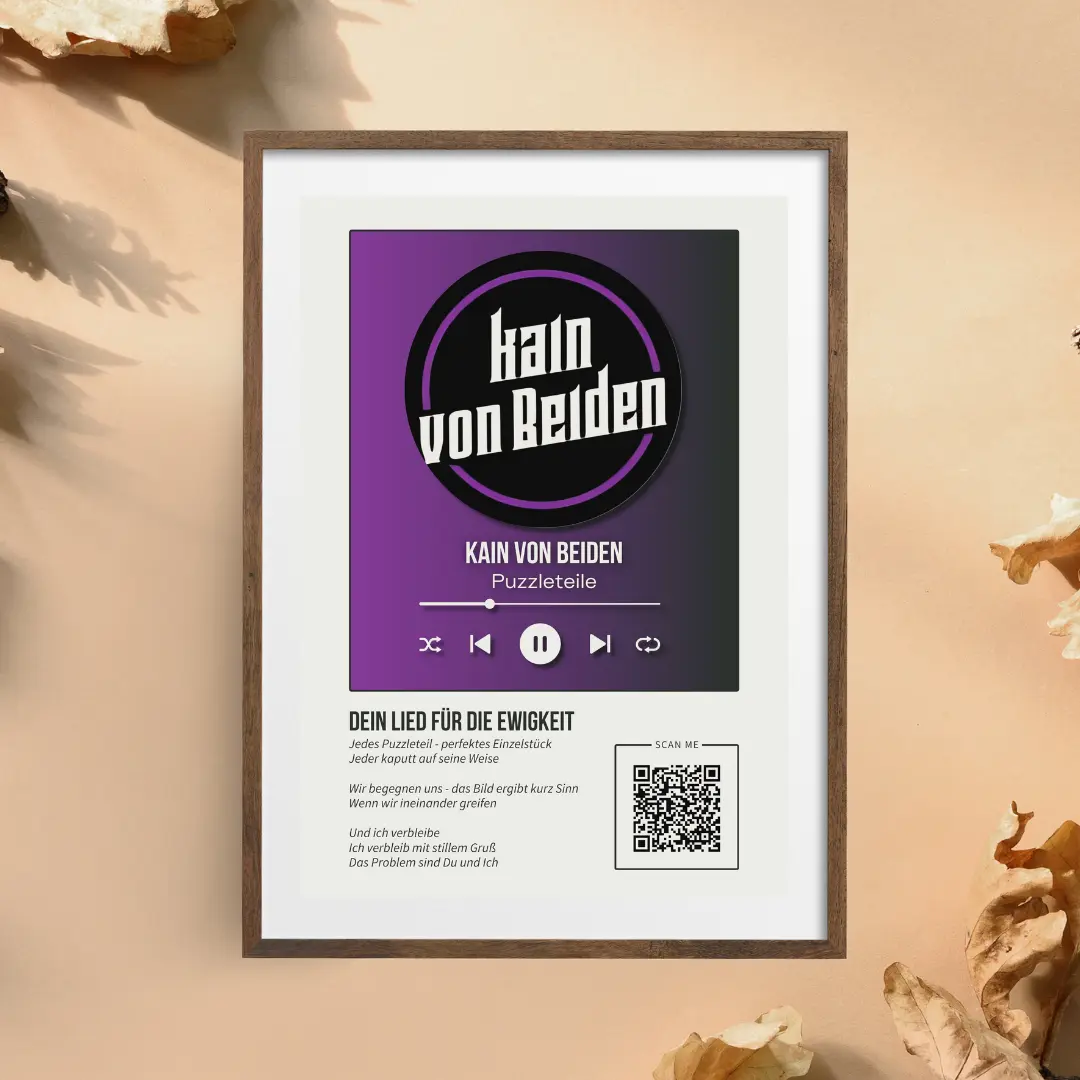 Kain von Beiden - Puzzleteile Rahmen